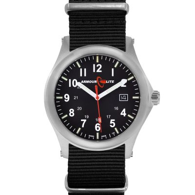 black armourlite field series al141 with nra caseback