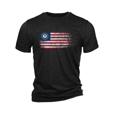 NRA Betsy Ross Old Glory Flag Men's T-Shirt