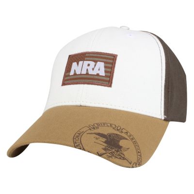 nra woodland brown hat