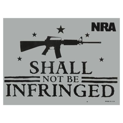 nra shall not be infringed decal