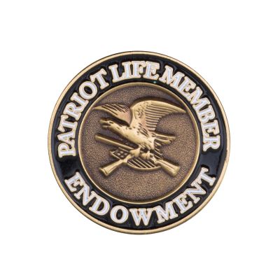 nra patriot member jumbo antiqued pins