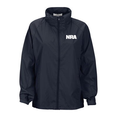 nra women s full zip lightweight hooded jacket