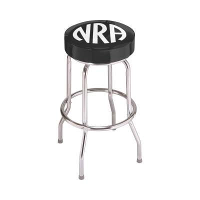 nra barstool with white nra logo
